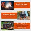 300W Portable Power Station 70200mAh AC Car Solar Generator Backup Energy Storage Battery for Outdoor Camping Travel Emergency Support Wireless Chargi