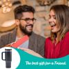 40oz V2 large capacity tumbler,  With Handle And Straw Lid, Insulated Reusable Stainless Steel Water Bottles Travel Mug Coffee Cup car cup water cup F