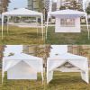 Canopy Tent for Patio Garden;  Outdoor Open Gazebo BBQ Tent for Air circulation;  Sunshade Shelter Pavilion for Party Wedding Catering Gazebo Garden B
