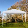 Canopy Tent for Patio Garden;  Outdoor Open Gazebo BBQ Tent for Air circulation;  Sunshade Shelter Pavilion for Party Wedding Catering Gazebo Garden B