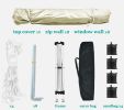 10'x10' EZ Pop Up Canopy Outdoor Portable Party Folding Tent with Removable Sidewalls + Carry Bag + 4pcs Weight Bag