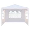 Canopy Tent for Patio Garden;  Outdoor Open Gazebo BBQ Tent for Air circulation;  Sunshade Shelter Pavilion for Party Wedding Catering Gazebo Garden B