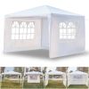 Canopy Tent for Patio Garden;  Outdoor Open Gazebo BBQ Tent for Air circulation;  Sunshade Shelter Pavilion for Party Wedding Catering Gazebo Garden B